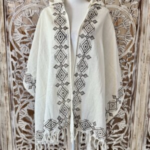 poncho n°2 crème
