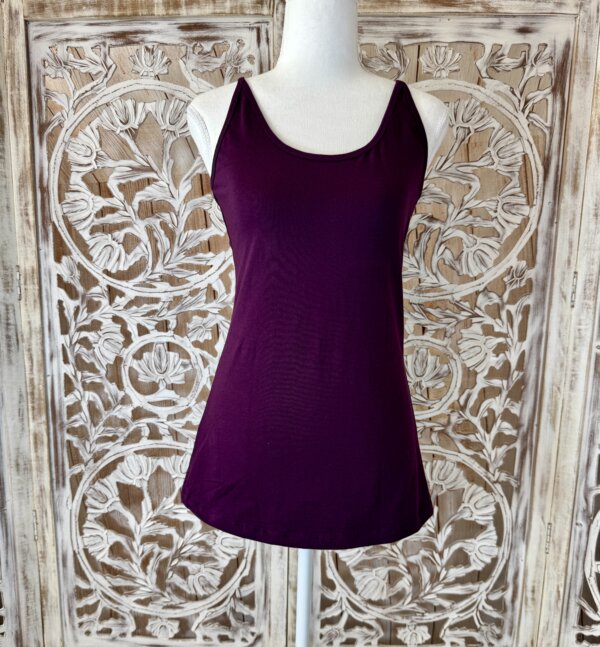 Classic Top violet foncé