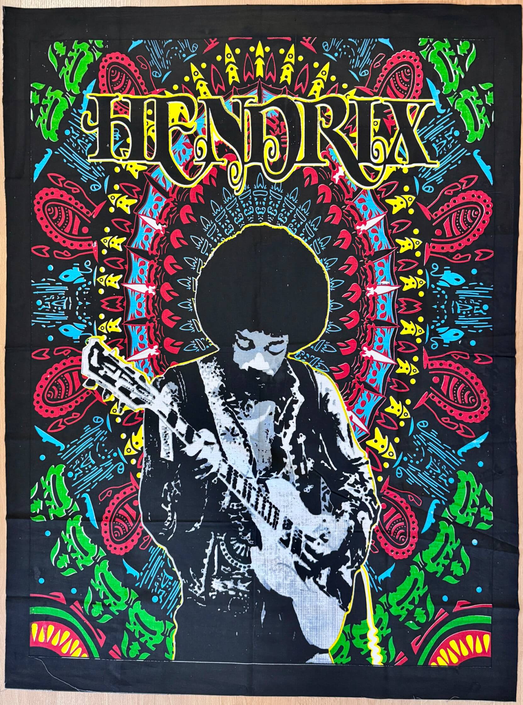 Petite tenture poster Jimmy Hendrix