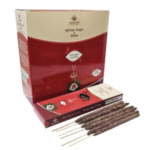 Encens Ishom Rose et Sauge blanche