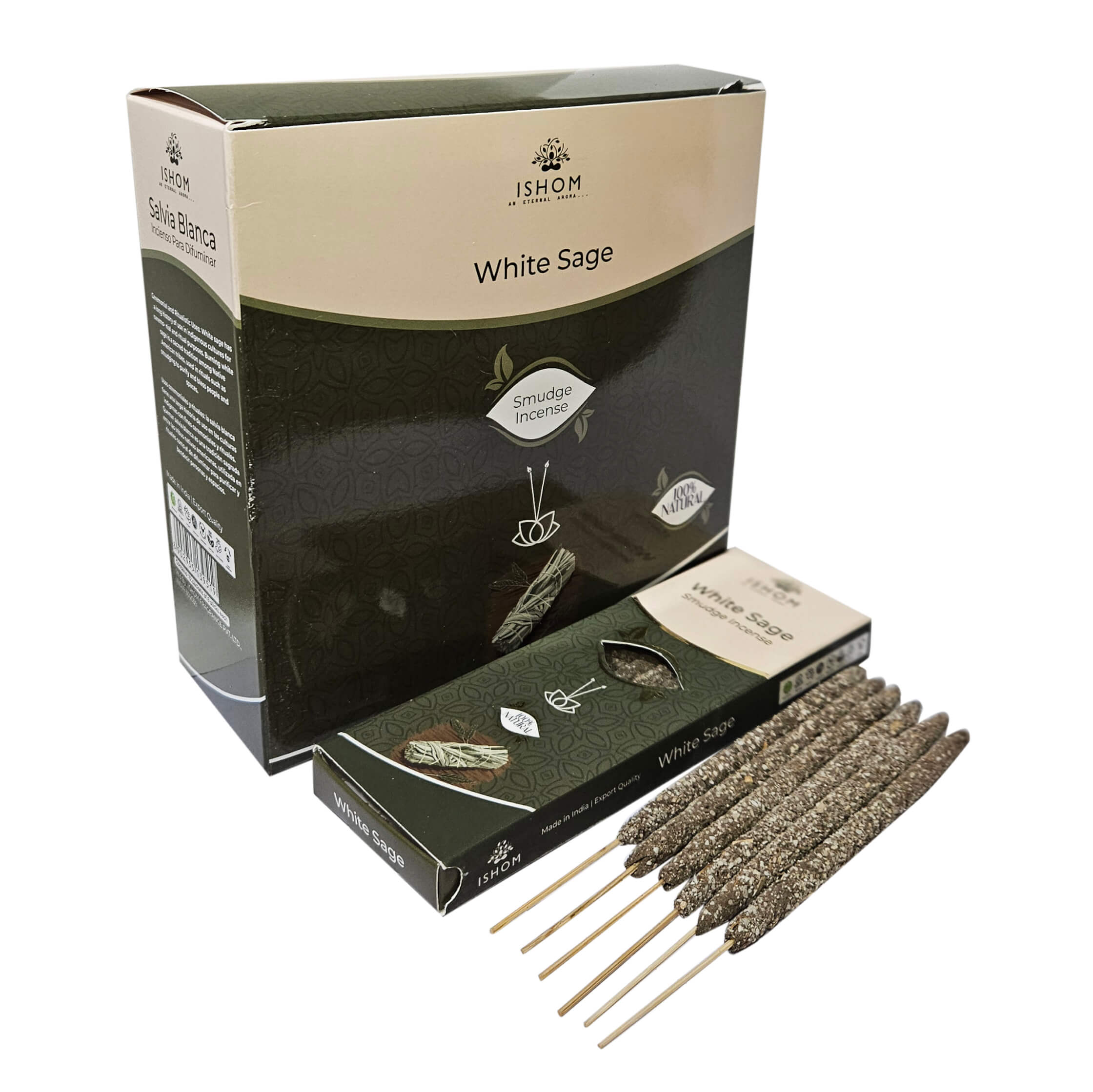 encens Ishom sauge blanche