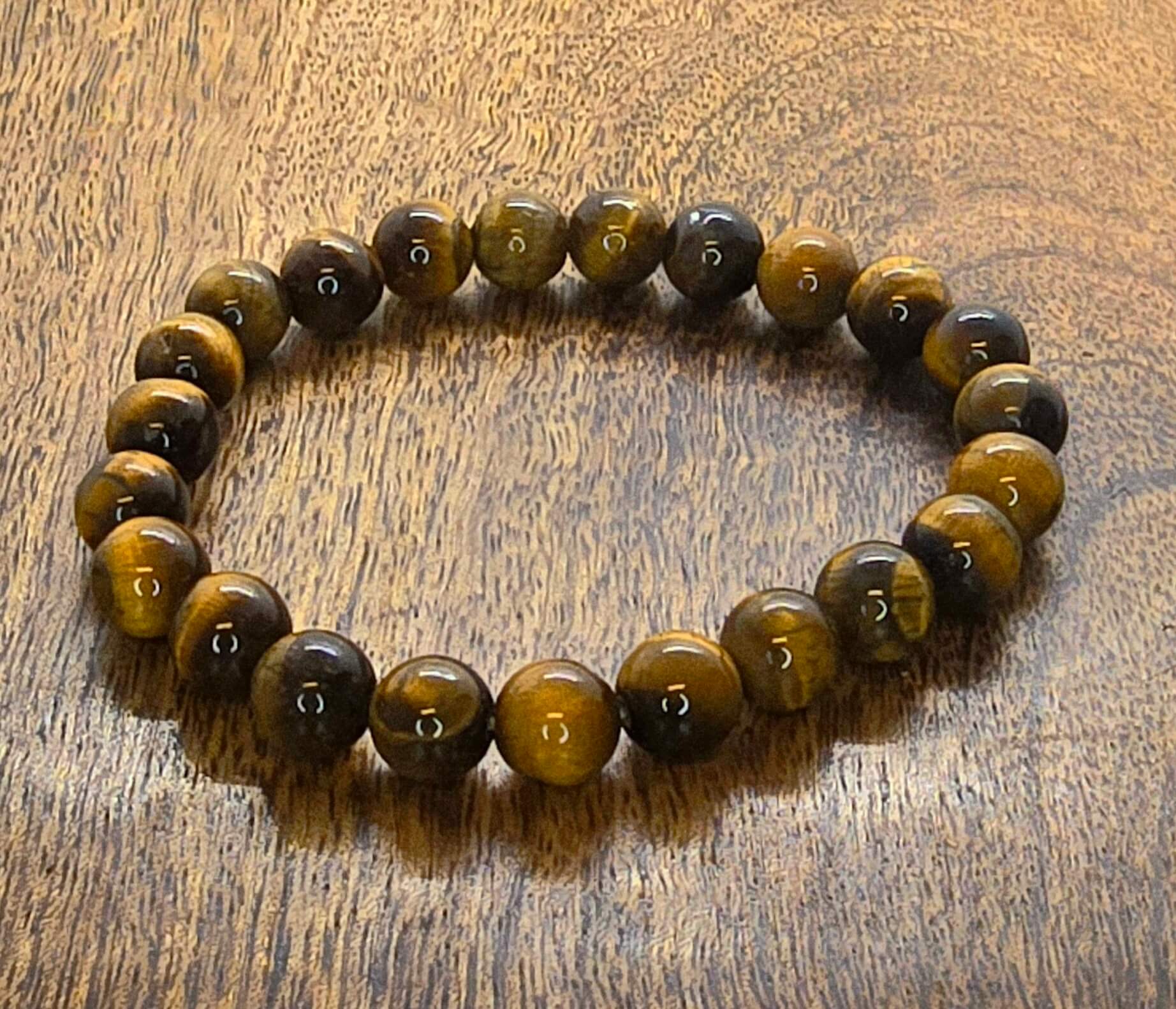 Bracelet Oeil de Tigre 8mm