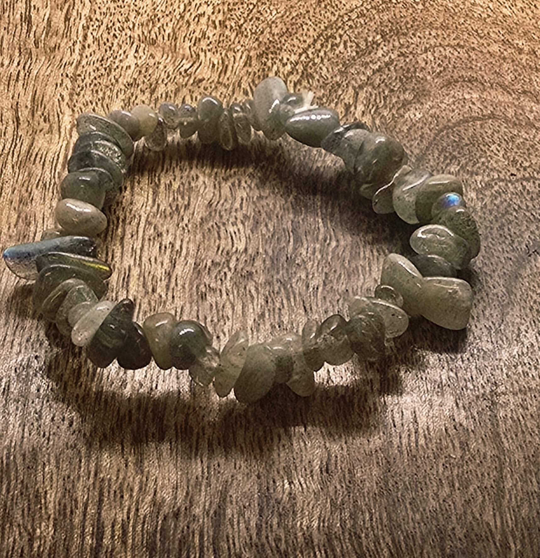Bracelet baroque labradorite