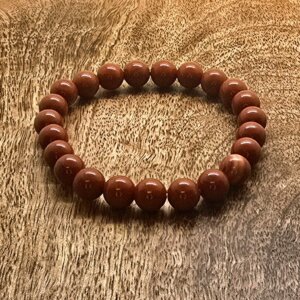 Bracelet Jaspe rouge 8mm