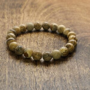 Bracelet Jaspe paysage 8mm