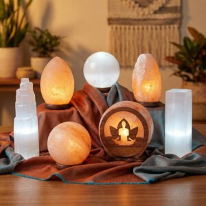 Lampes de sel et de sélénite