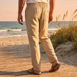 Pantalon homme Lin & Viscose