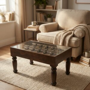 Table basse rectangulaire