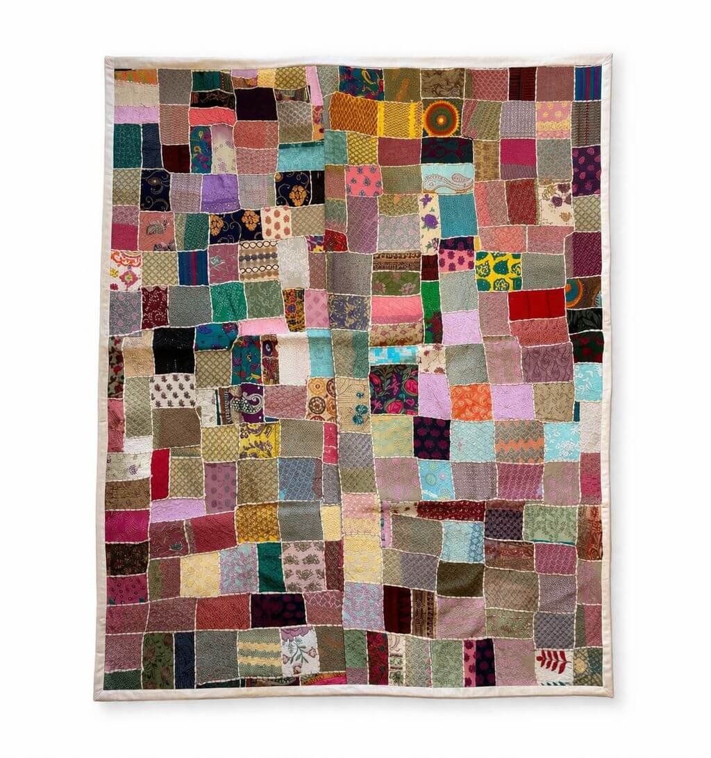 Grand patchwork multi couleur