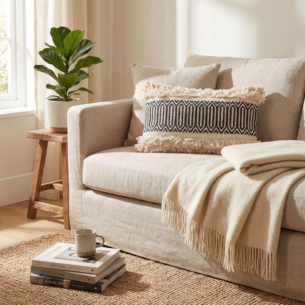 cathégorie coussin boho rectangulaire