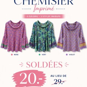 chemisier en polysilk