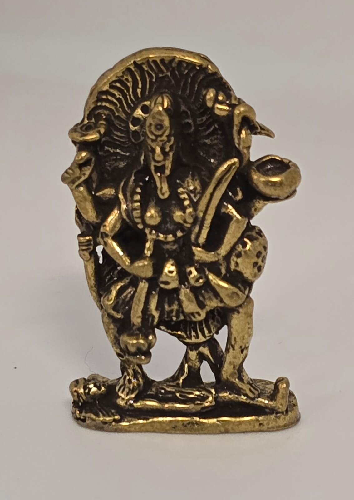 Petite statue de Kali en bronze