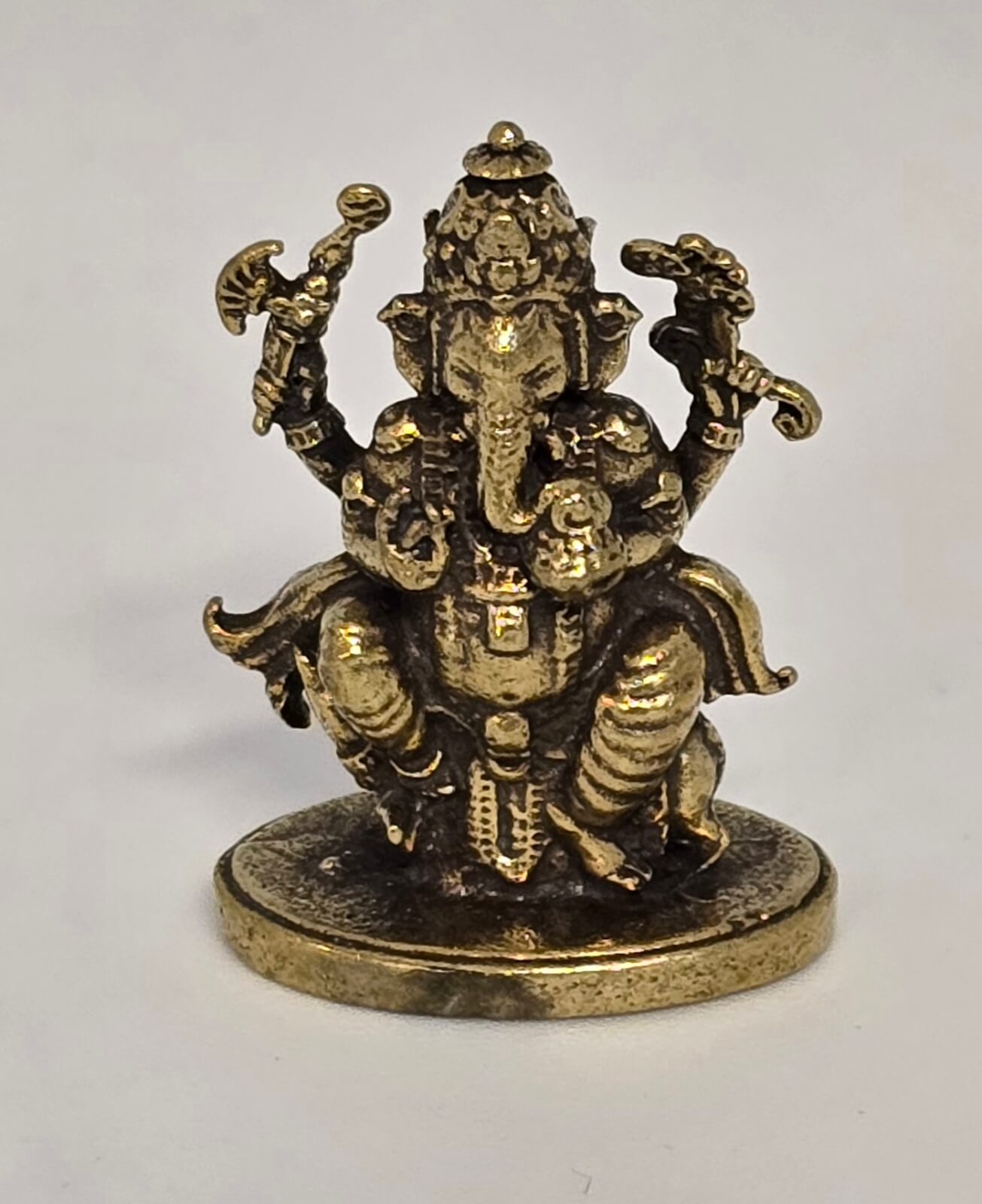 Mini statues hindou ganesh attribut
