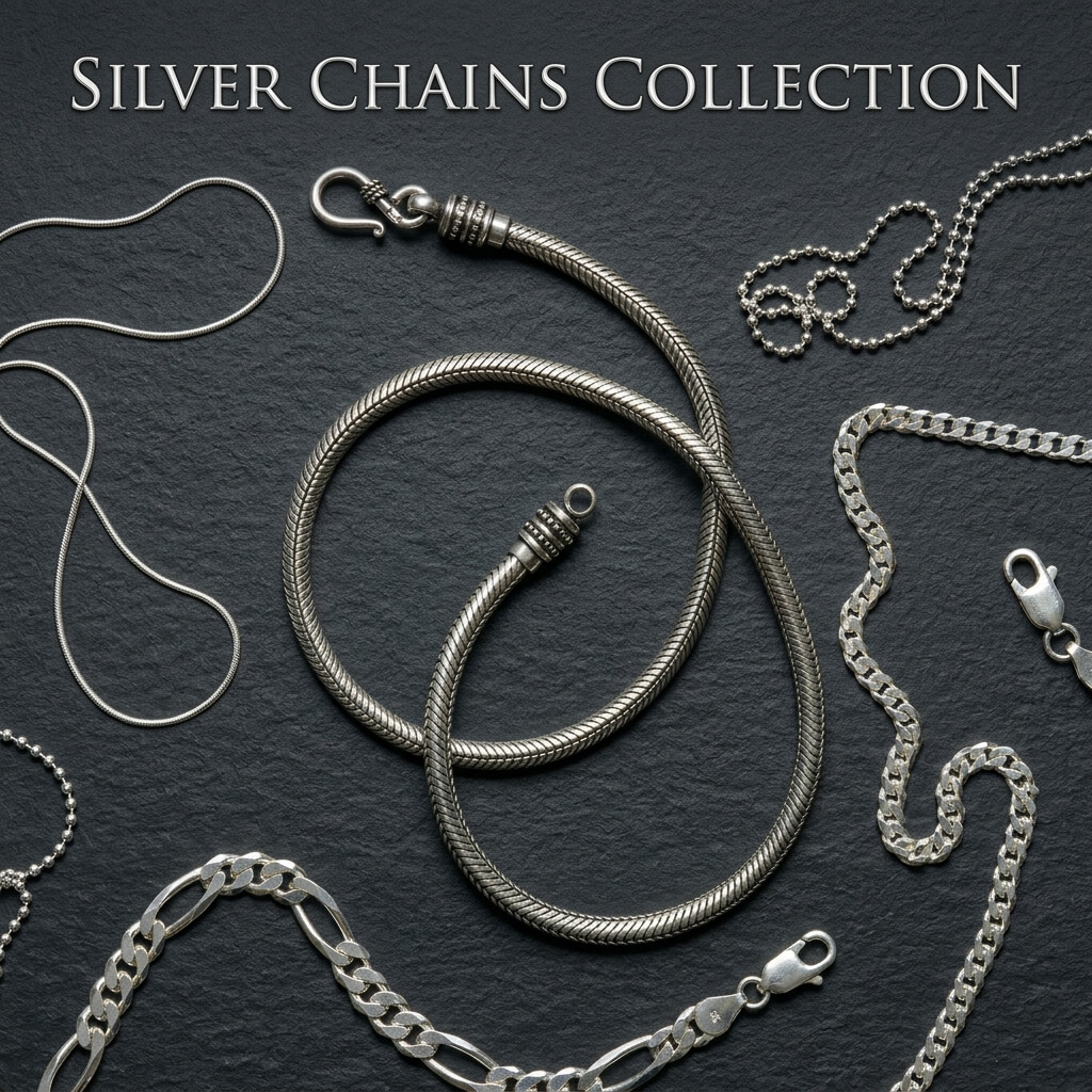 chaine en argent divers